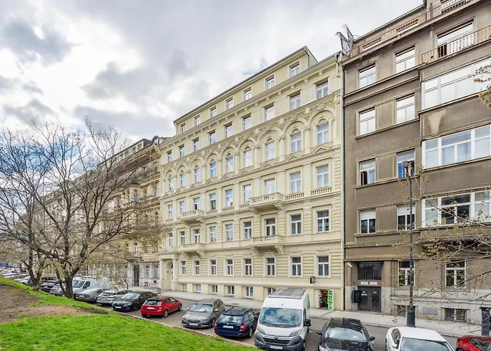 Lejlighed 2br - 1 - Elevator - Self Check-in Prag